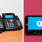 **

A split screen showcasing two contrasting methods of international calling to Somaliland. On one side, a classic, slightly vintage telephone with a globe in the background, representing traditional (and expensive) calling. On the other side, a brightly lit modern smartphone displaying the Skype interface, with a clear Wi-Fi symbol above it, symbolizing VoIP and affordable international calls. The overall tone is informative and contrasting. French text overlay: "Téléphonie Traditionnelle vs. VoIP: Lequel choisir?" (Traditional Telephony vs. VoIP: Which to choose?)

**