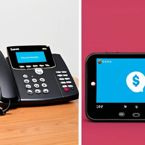 **

A split screen showcasing two contrasting methods of international calling to Somaliland. On one side, a classic, slightly vintage telephone with a globe in the background, representing traditional (and expensive) calling. On the other side, a brightly lit modern smartphone displaying the Skype interface, with a clear Wi-Fi symbol above it, symbolizing VoIP and affordable international calls. The overall tone is informative and contrasting. French text overlay: "Téléphonie Traditionnelle vs. VoIP: Lequel choisir?" (Traditional Telephony vs. VoIP: Which to choose?)

**